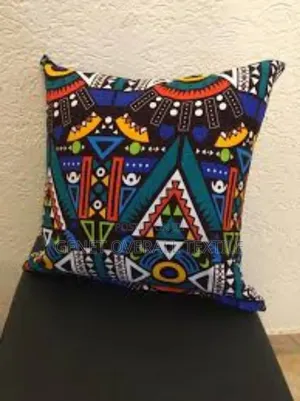 6pcs of Pillow Cases With African Patterns on One Face