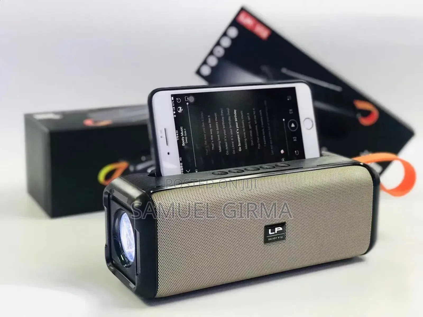 Solar Wireless Speaker Lpv16