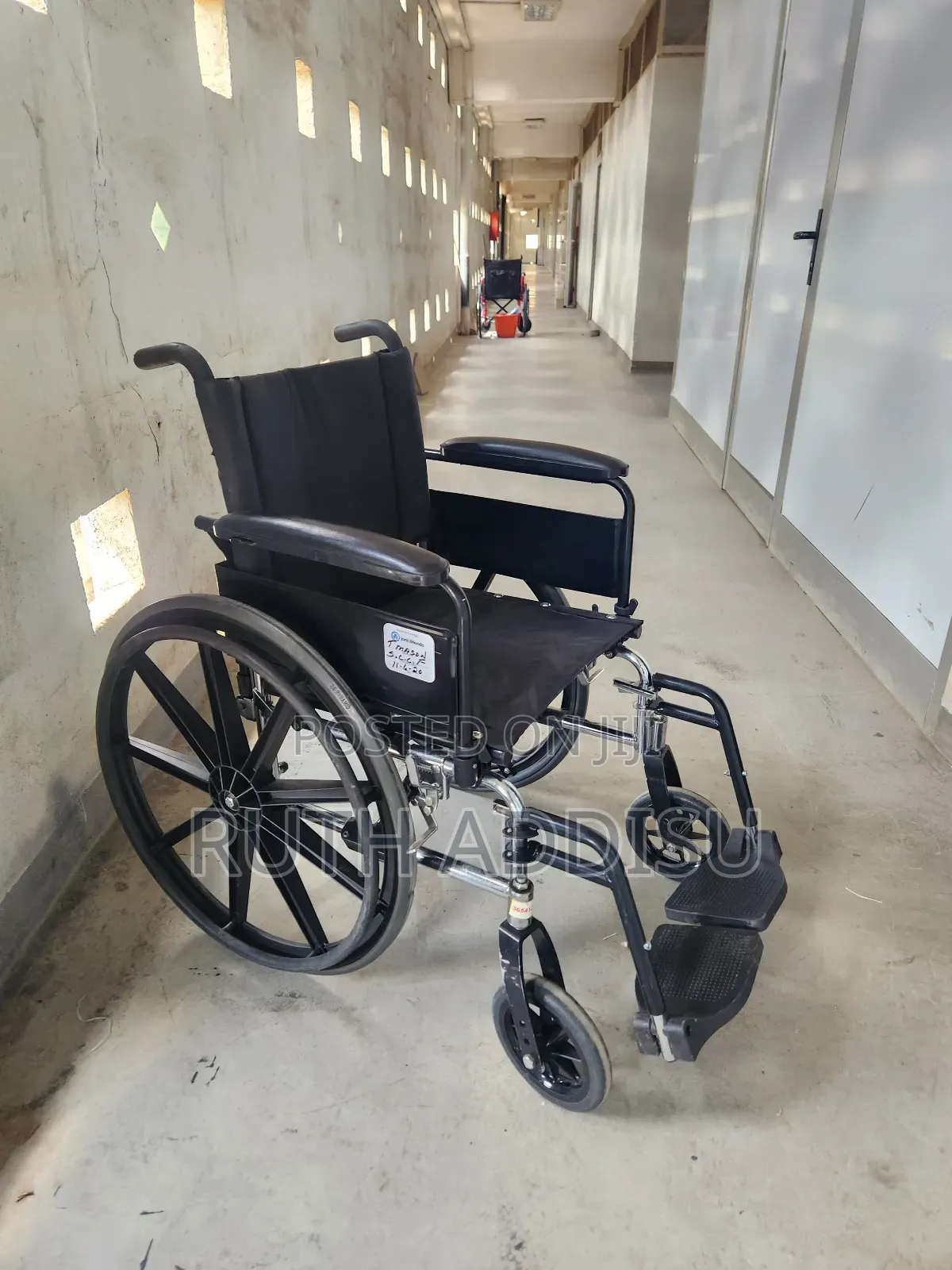 Transport Wheelchair Strongback 24 Wheelchair With Attendant Brake