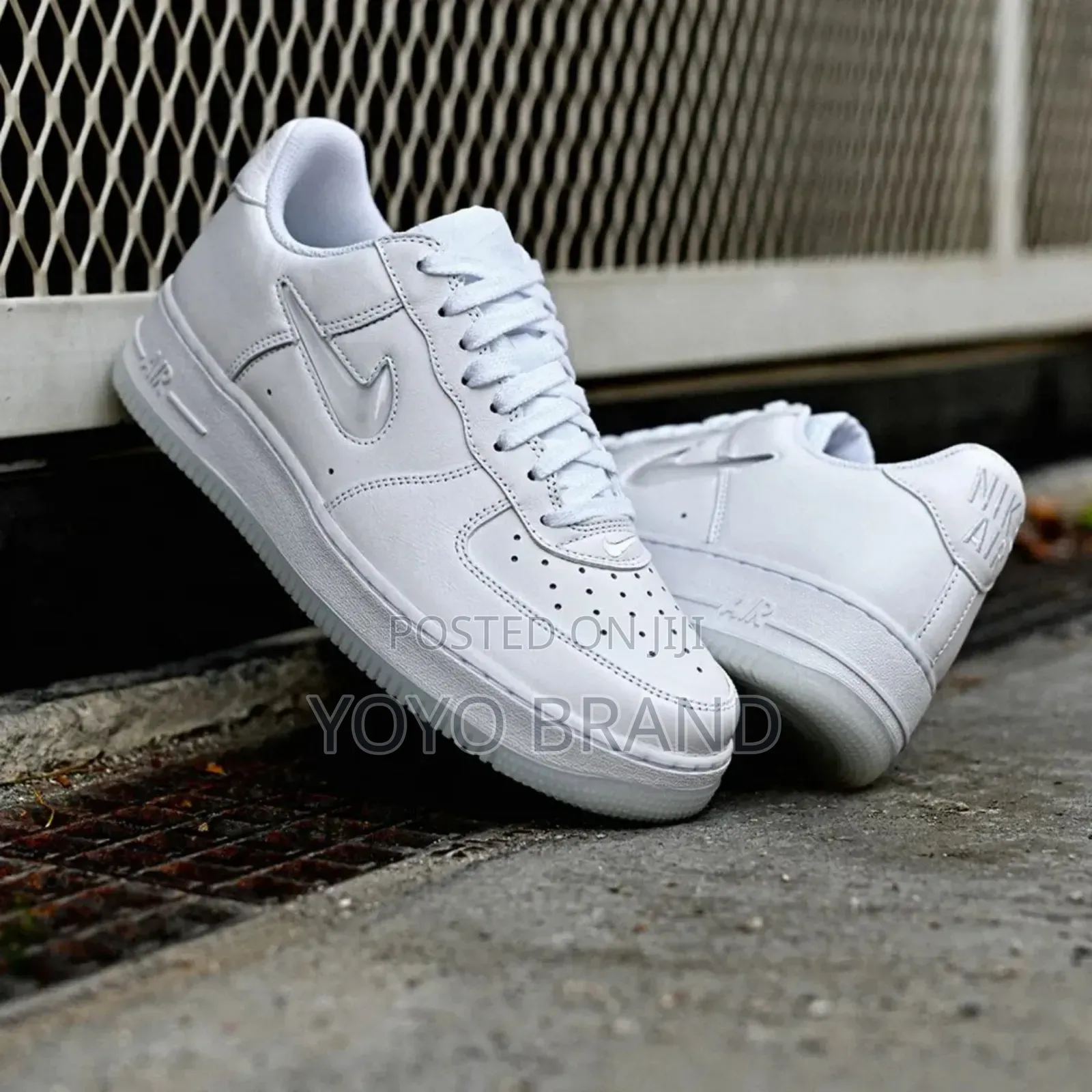 Nike Air Force 1 Low Jewel White Fashion Sneaker Shoes