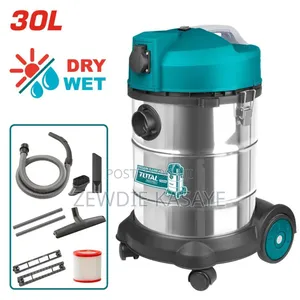 Total 30 Liter Wet - Dry Vacuum Cleaner 1400w (Tvc14301)