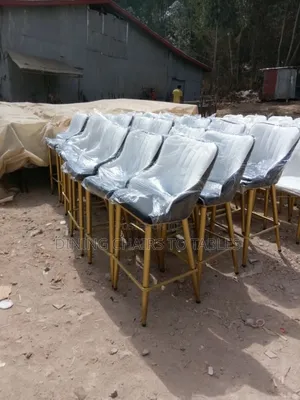 Modern Leather Bar Chair