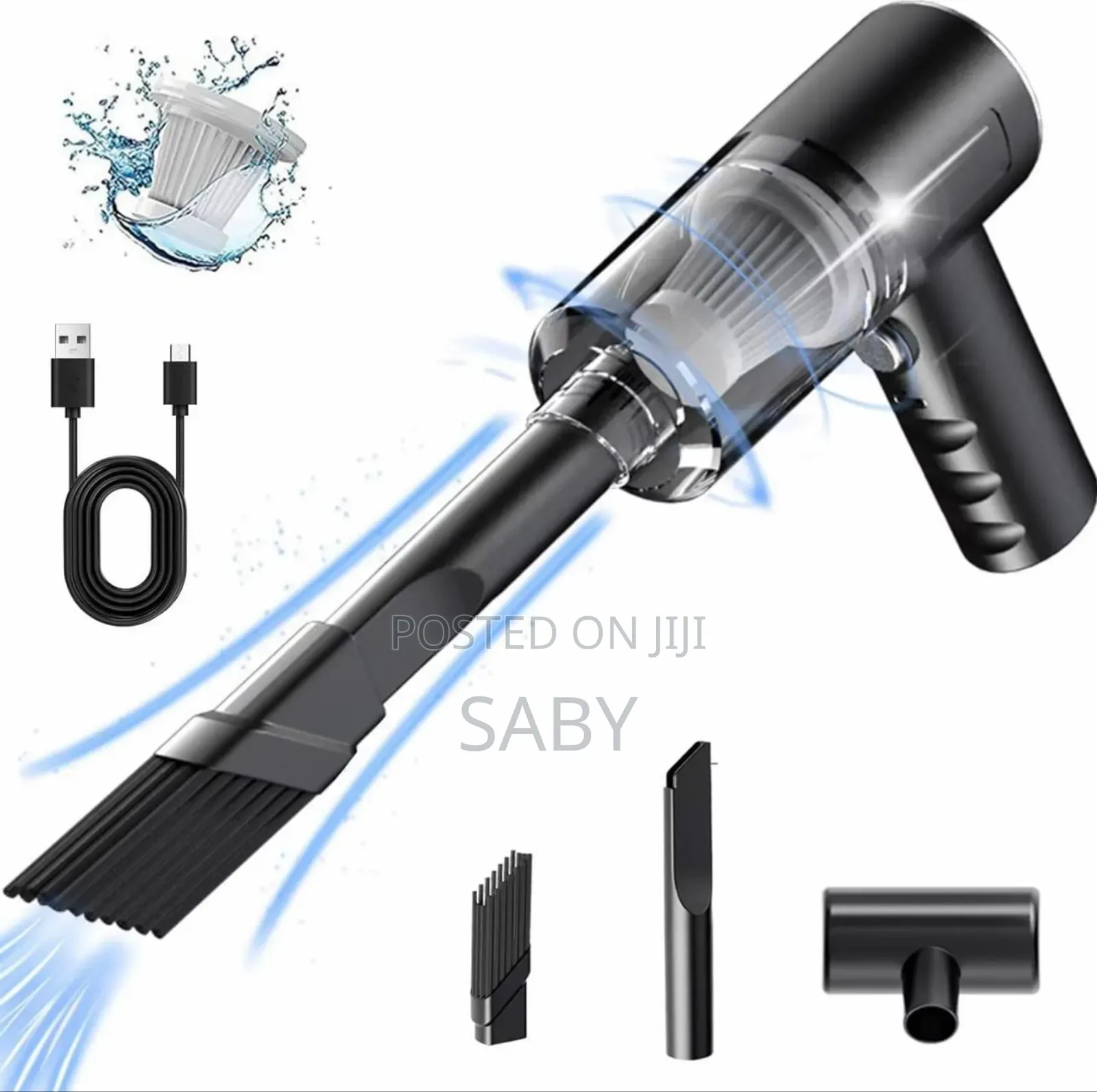 2 in 1 Portable Vacuum Cleaner