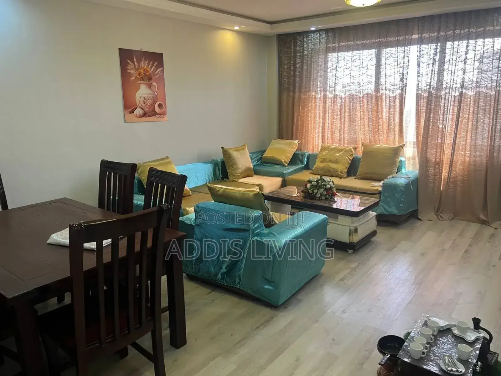 Furnished 2bdrm Apartment in Bole for rent