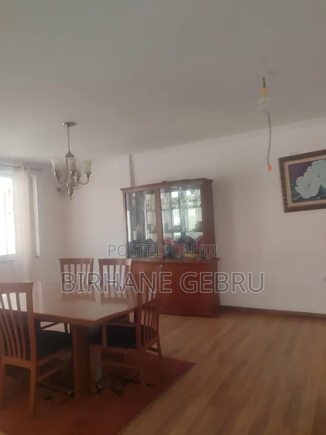 Furnished 5bdrm House in G+1 House, Bole for rent