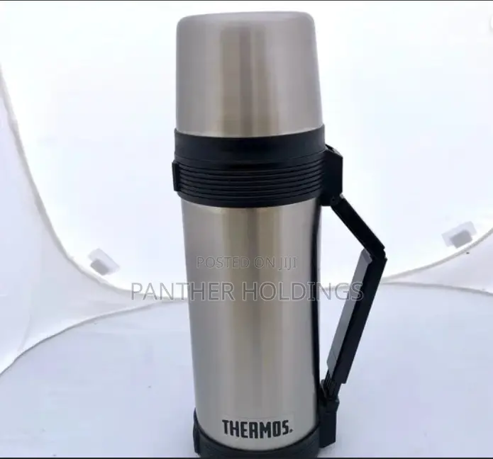 Thermax Thermos Vacuum Insulated Food and Drink Flask W Folding Handle