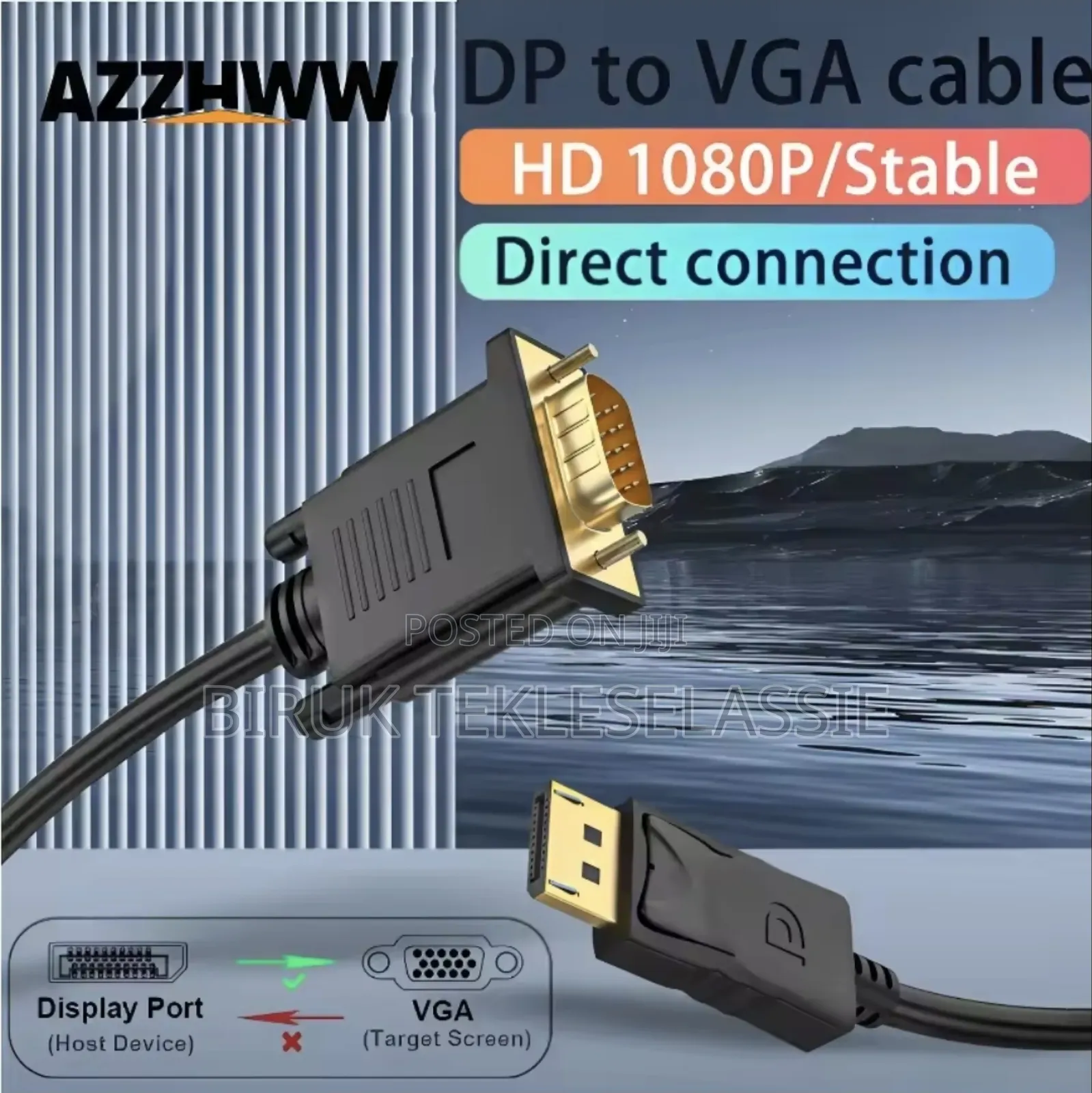 Dp to Vga Cable 1.5 M
