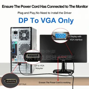 Dp to Vga Cable 1.5 M
