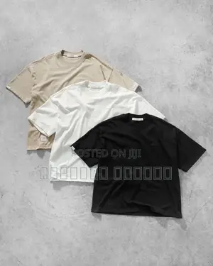 New 2025 Plain T-Shirt – Premium Cotton | Clean Minimal Style