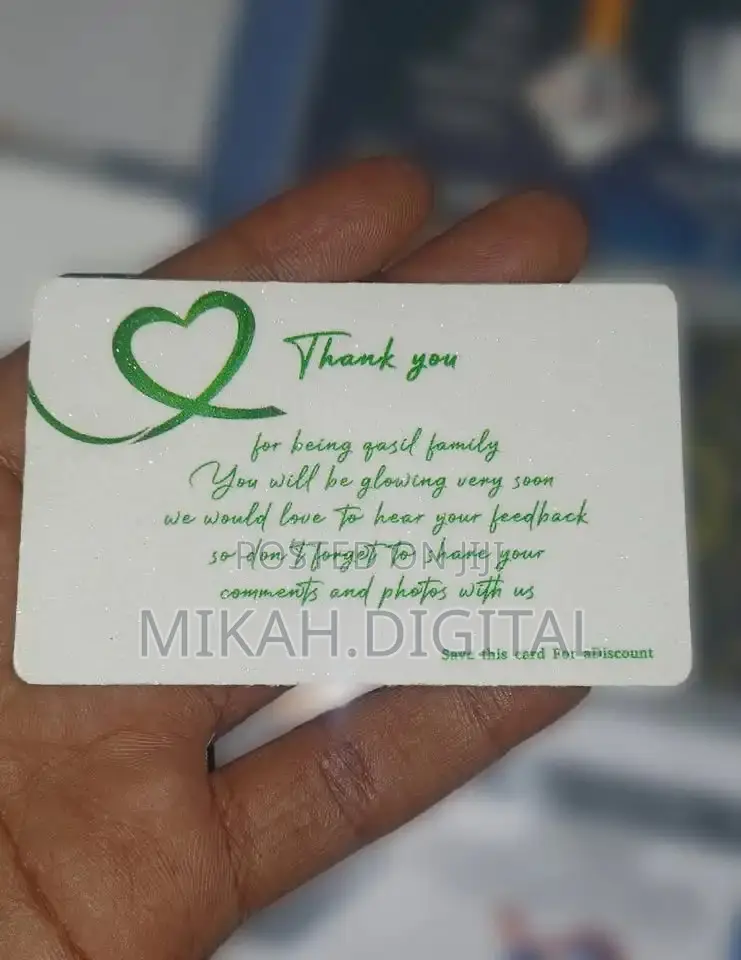 250 Or 300g Shining Mesh Business Card Design + Printing Free Delivery