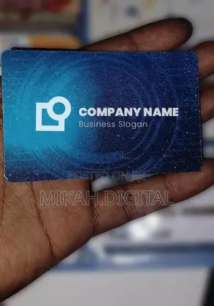 250 Or 300g Shining Mesh Business Card Design + Printing Free Delivery