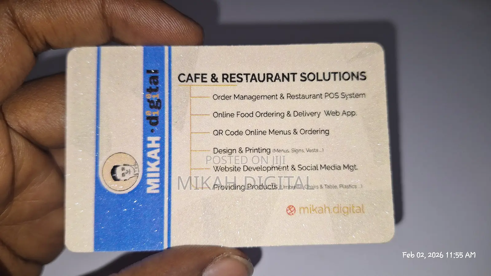 250 Or 300g Shining Mesh Business Card Design + Printing Free Delivery