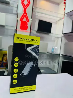ባለ 8*Type C To Hdmi