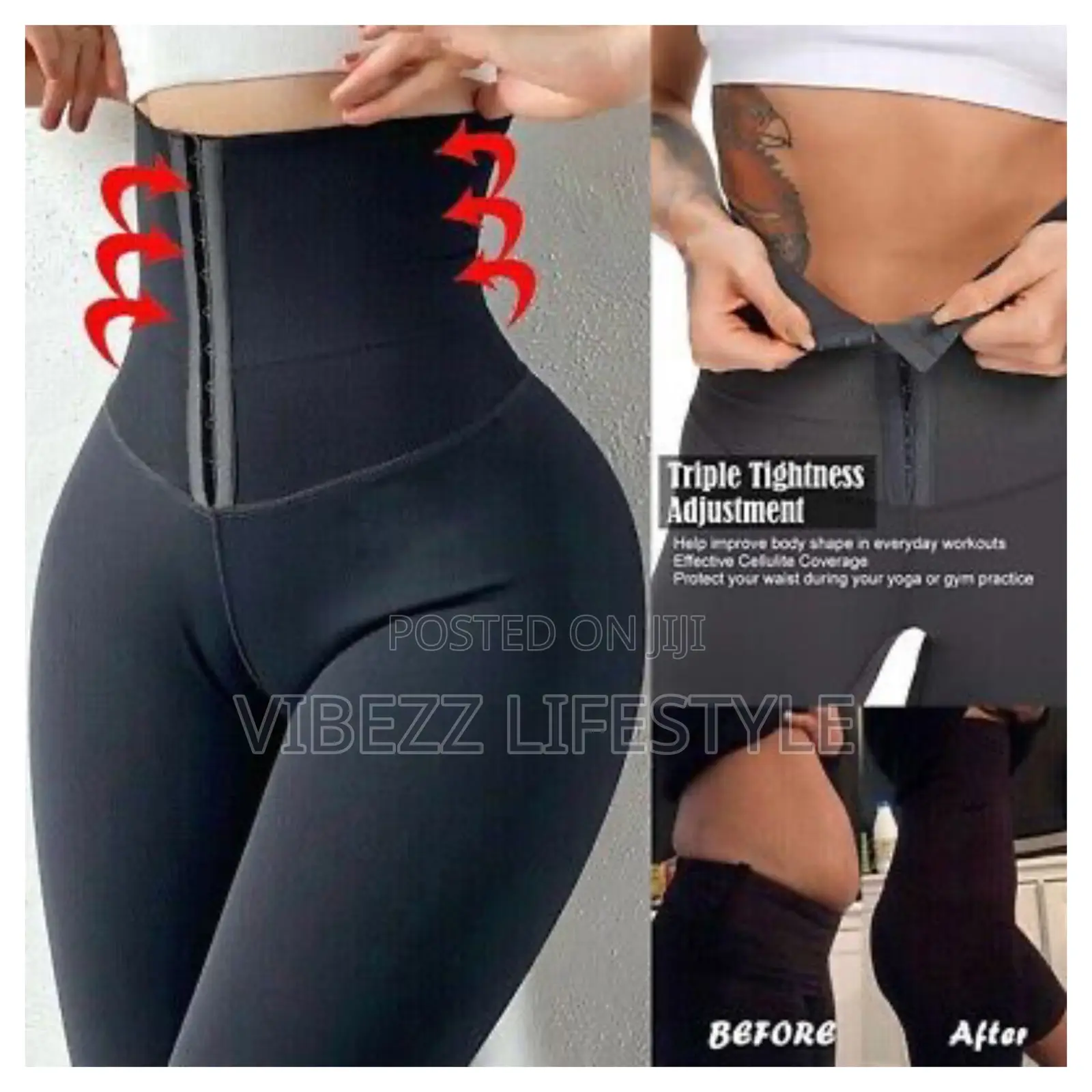 Sauna Leggings Shaper - ስፖርታዊ ቁመና (Sporty Physique) - Triple Sweat