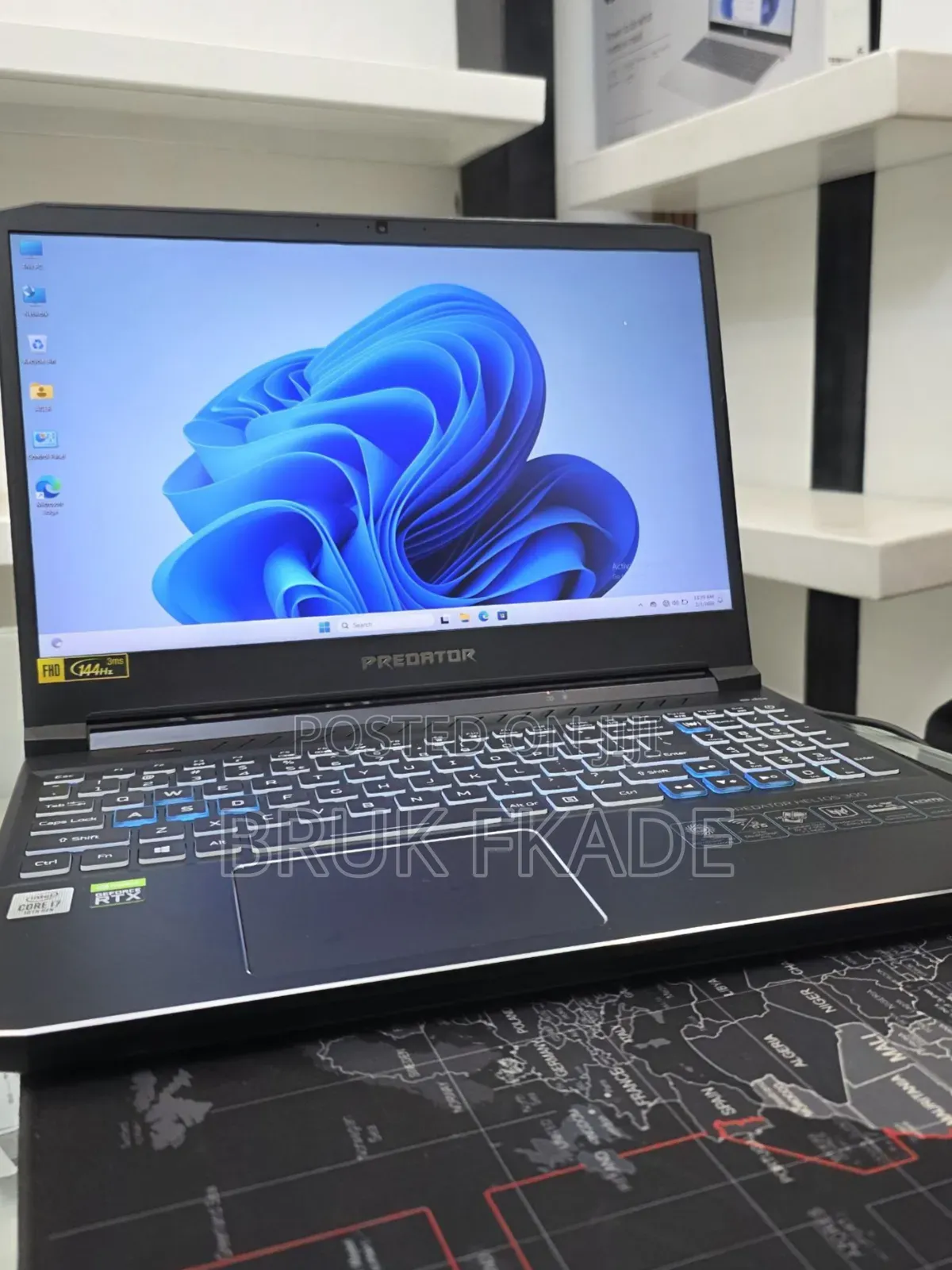 New Laptop Acer Predator Helios 300 16GB Intel Core I7 SSD 1T