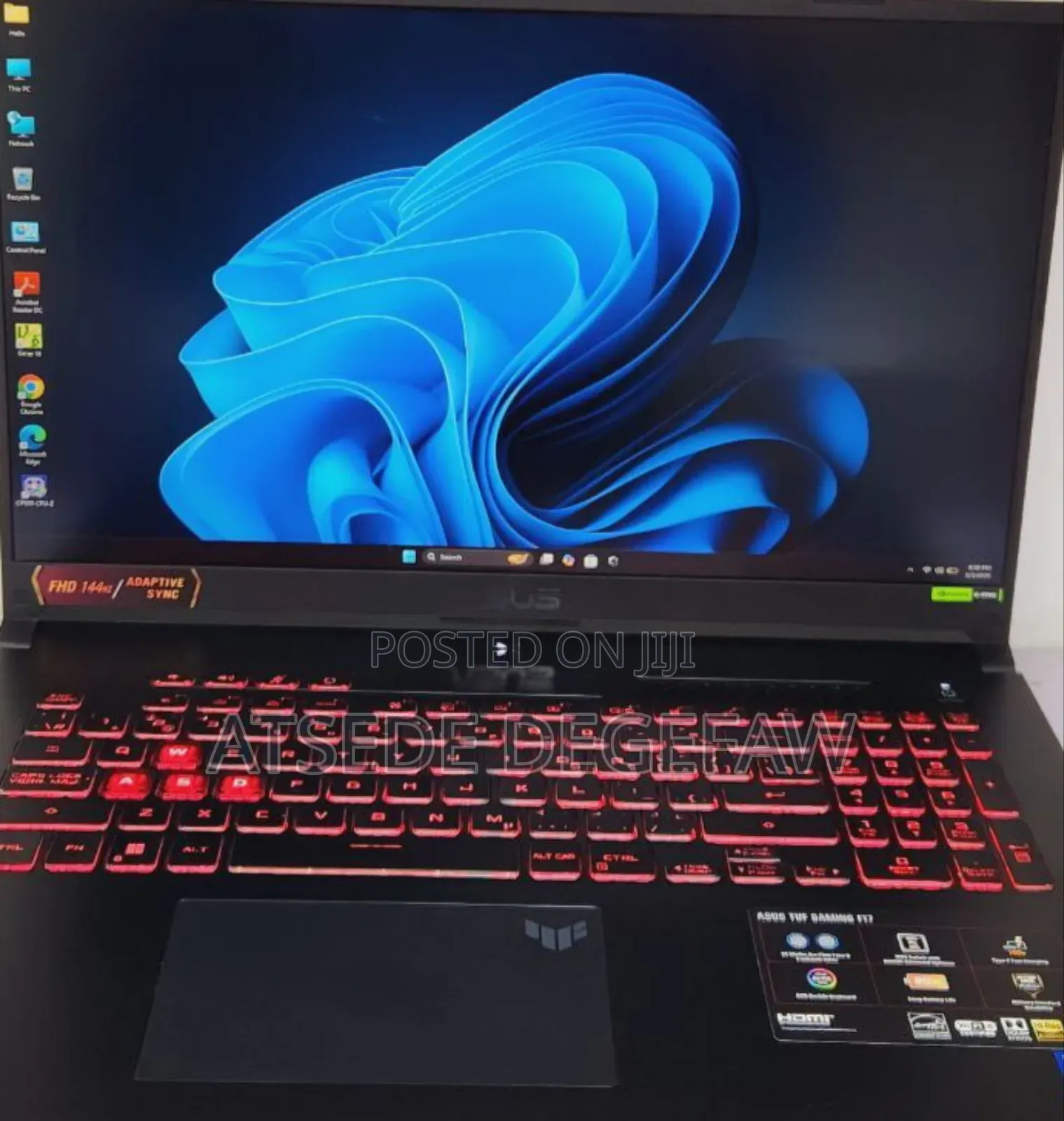 New Laptop Asus TUF Gaming F16 16GB Intel Core I7 SSD 1T