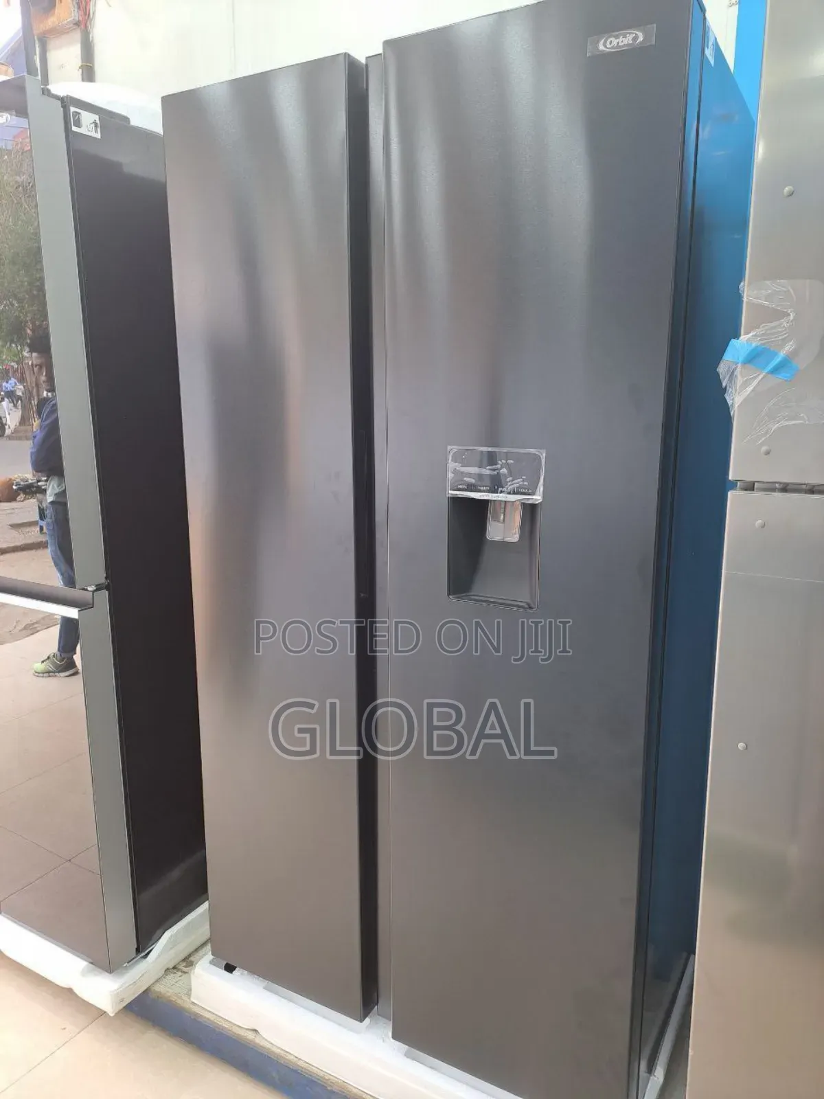 640litre Orbit Side by Side Fridge