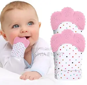 Silicon Baby Tooth Gum Mittens
