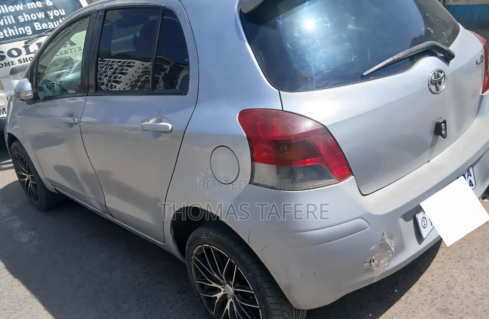 Toyota Yaris 2008 Silver