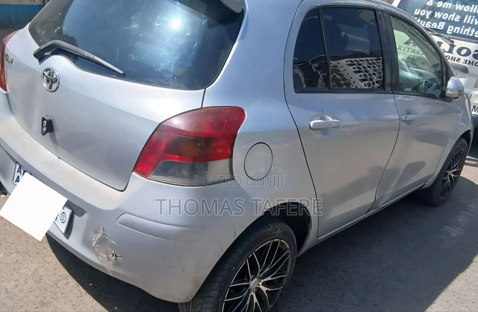 Toyota Yaris 2008 Silver