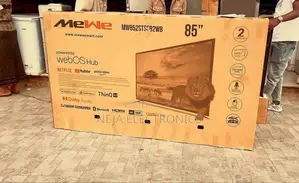 Mewe Tv 85in Smart Tv for Sales in Delivery