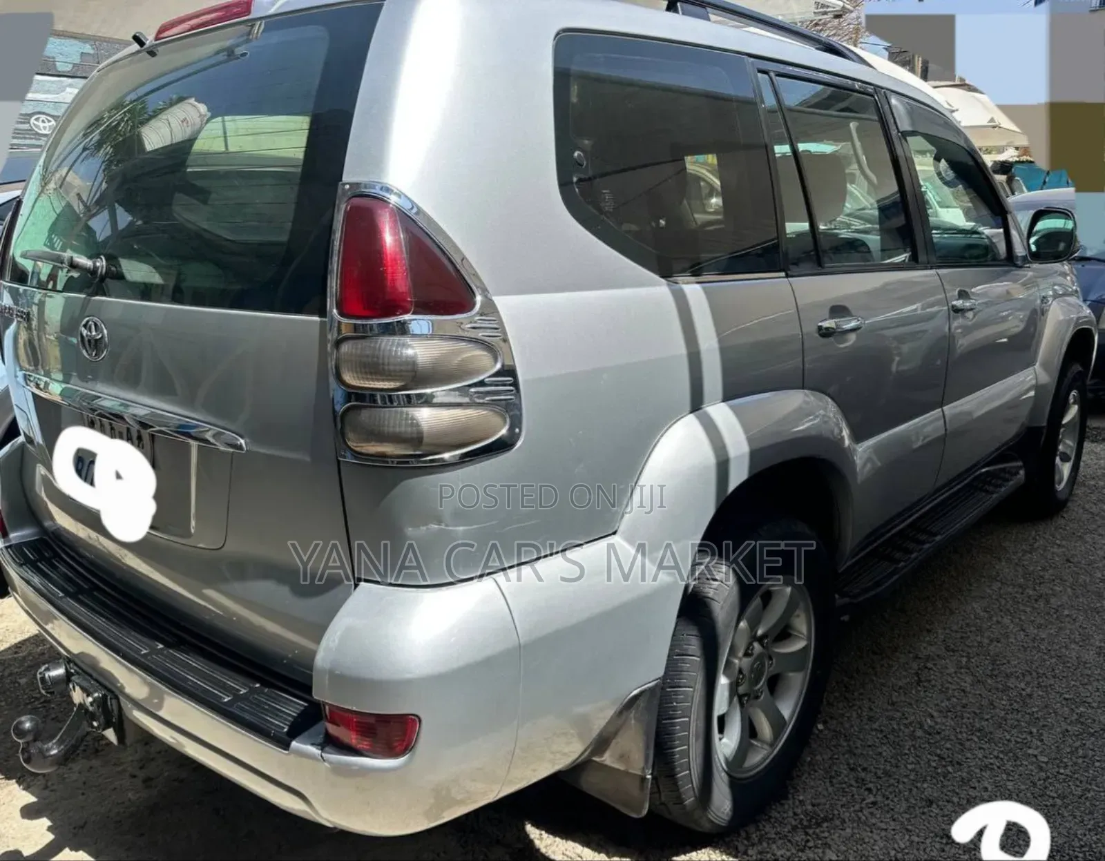 Toyota Land Cruiser Prado 3.0 D-4D 3dr 2008 Silver