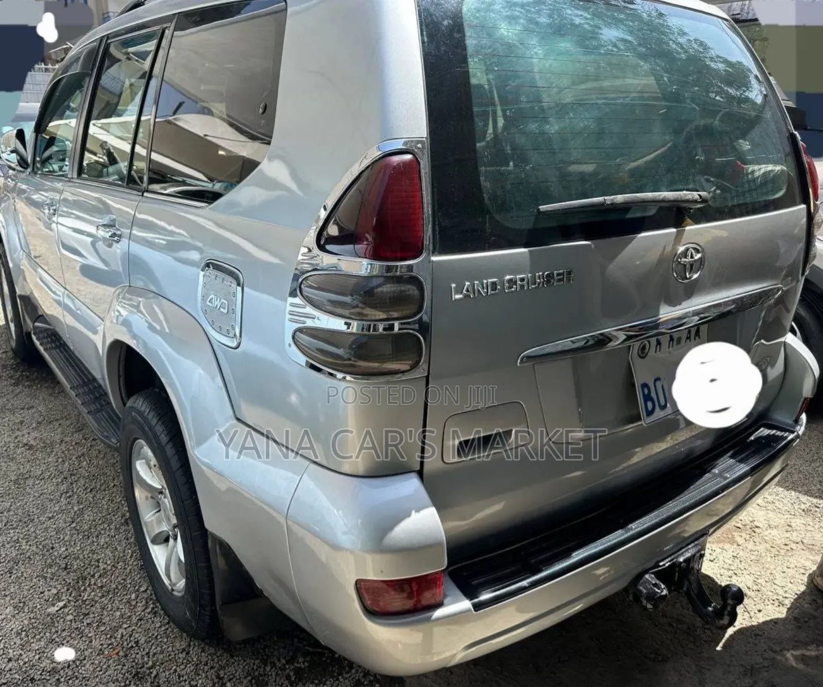 Toyota Land Cruiser Prado 3.0 D-4D 3dr 2008 Silver