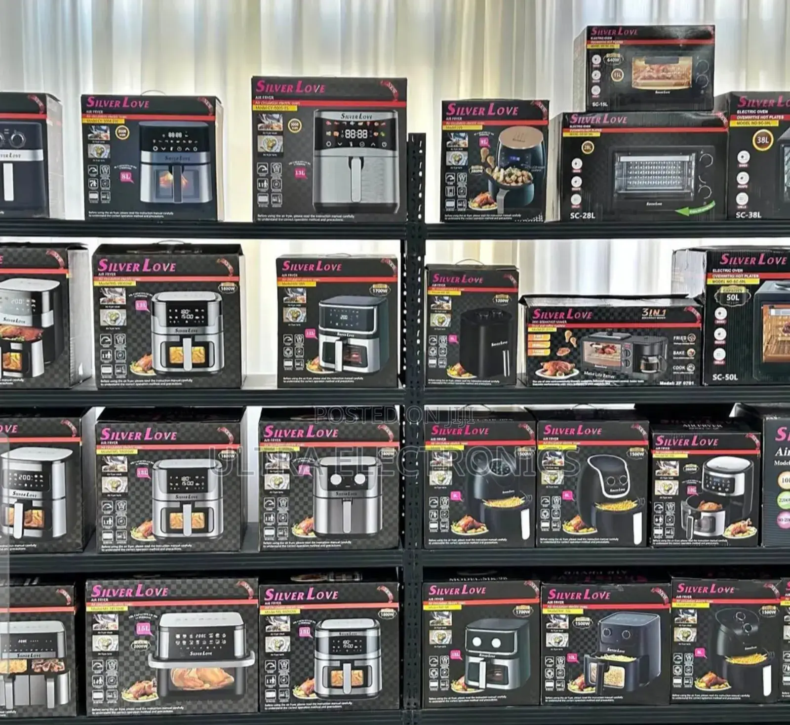 Silver Love Air Fryers and Air Fryer Ovens for Sale. These Kitchen