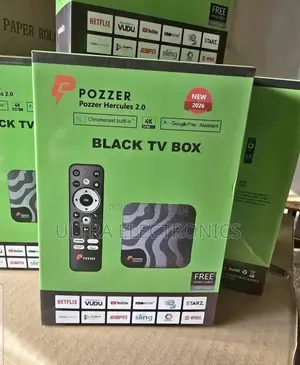 Pozzer Hercules 2.0 Black Tv Box, 2026 Edition.