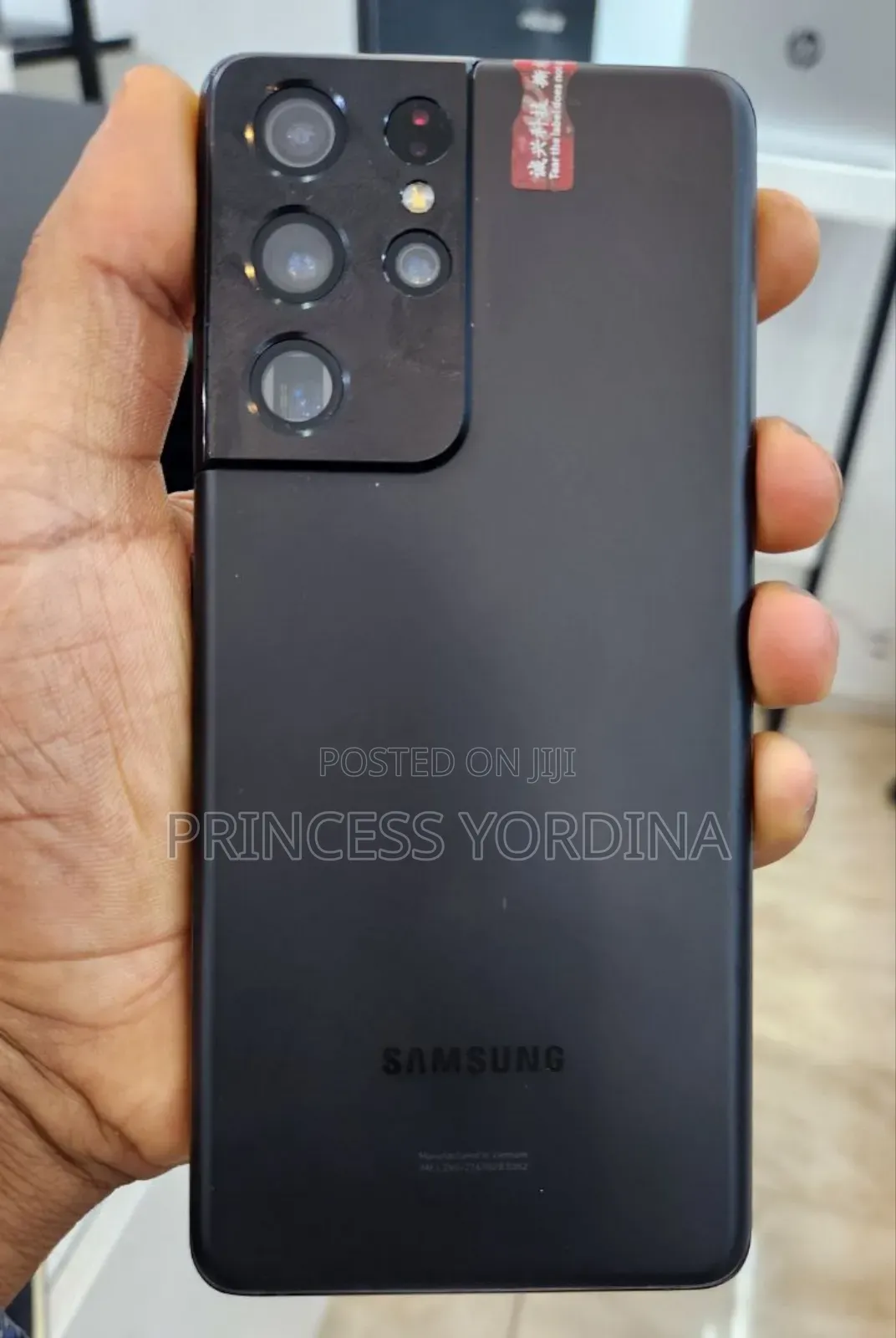 New Samsung Galaxy S21 Ultra 5G 128 GB Black
