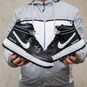 Nike Air Force 1 High 'Black/White' Men's Boots Shoes