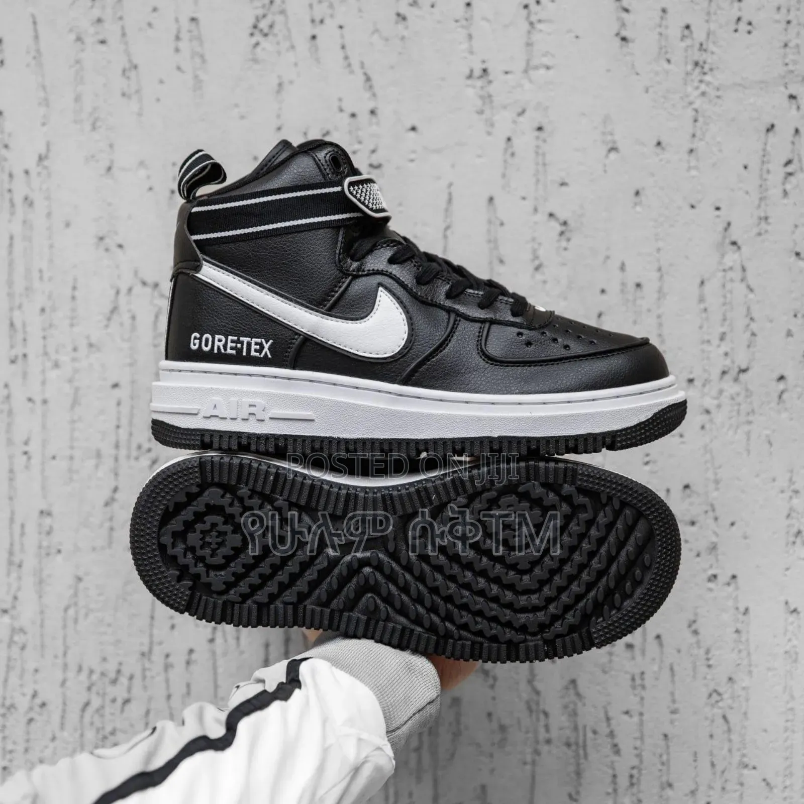 Nike Air Force 1 High 'Black/White' Men's Boots Shoes