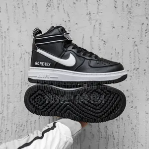 Nike Air Force 1 High 'Black/White' Men's Boots Shoes