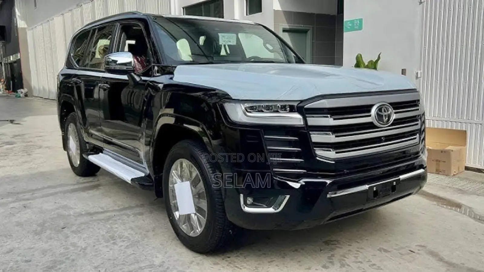 New Toyota Land Cruiser LC300 2025 Black