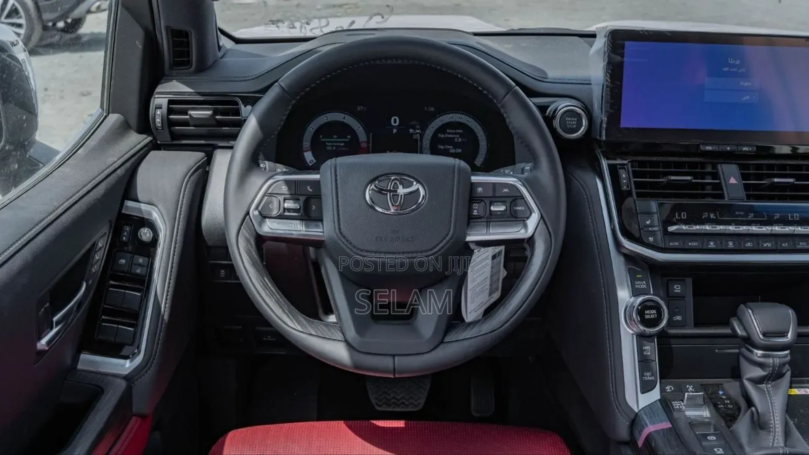 New Toyota Land Cruiser LC300 2025 Black