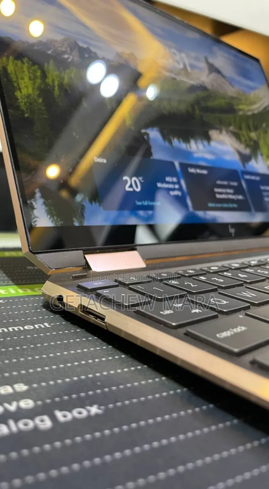 New Laptop HP Spectre 16GB Intel Core I7 SSD 512GB