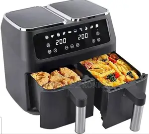Sokany Healthy Air Fryer, Model Sk-10055. It Features Dual 5.5-Liter