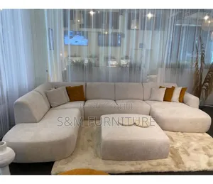 L Shape Couch for Simple Cool Style of Living. ሶፋ