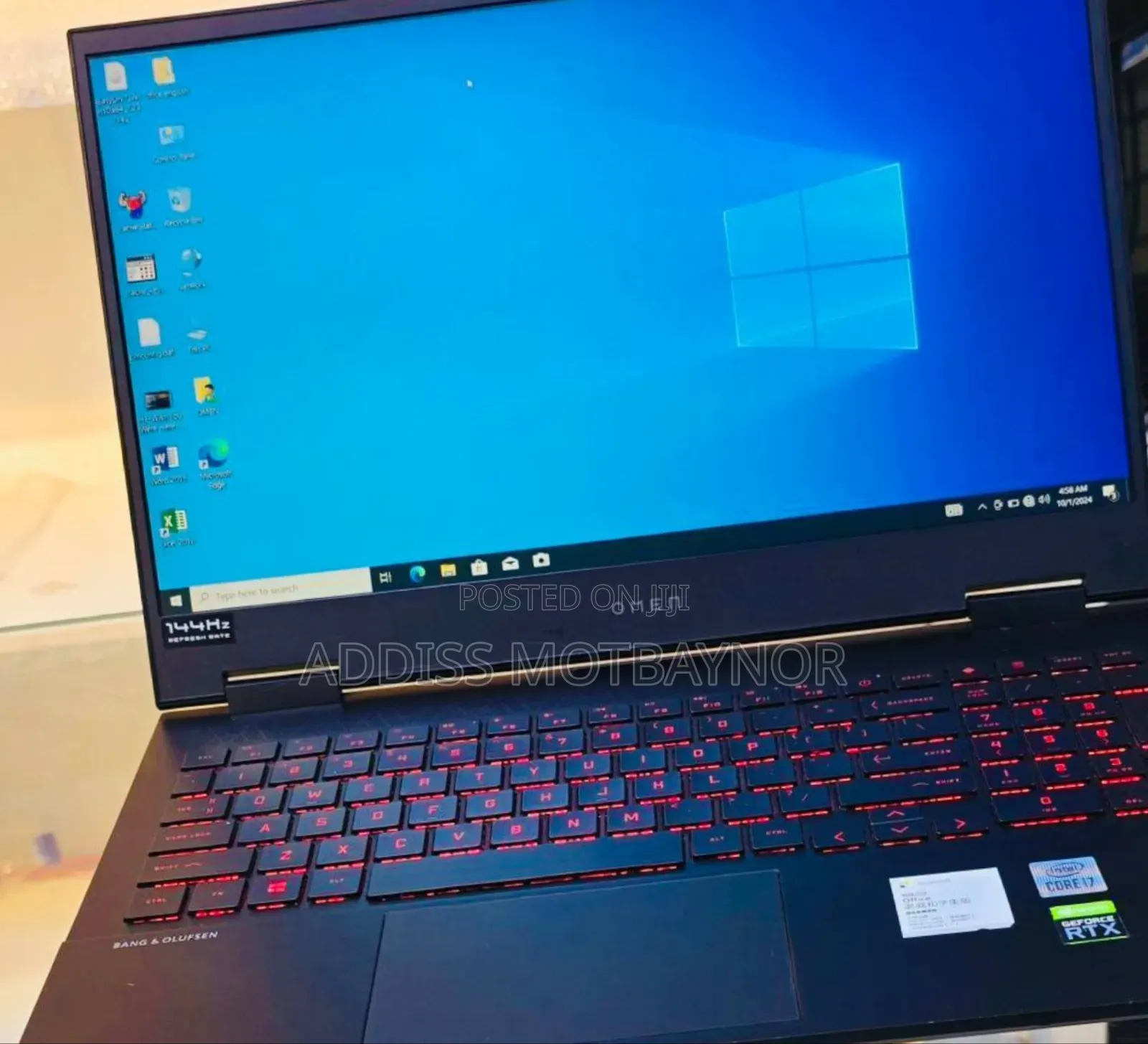 New Laptop HP Omen 15 16GB Intel Core I5 SSD 512GB
