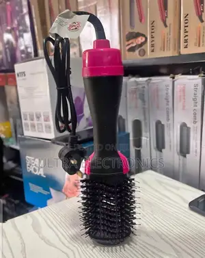 One-Step Hair Dryer and Styler Hot Air Brush. It Functions Hair Dryer,