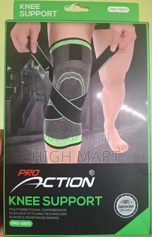 1 Piece Knee Support Sleeve With Adjustable Strap