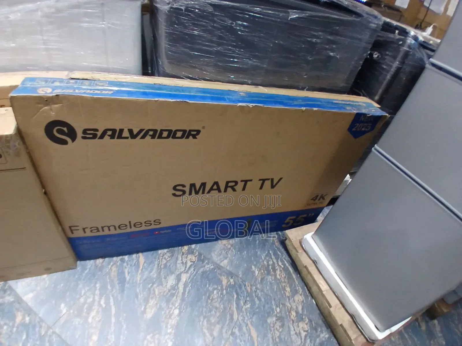 Salvador 55 Inch Frameless TV
