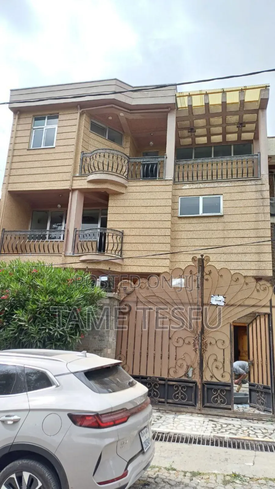 Furnished 5bdrm House in ፍጋ, Bole for sale