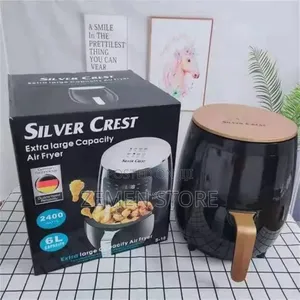 Silver Crest 6l Air Fryer - 6 ሊትር ዘይት የማይፈልግ የምግብ መጥበሻ