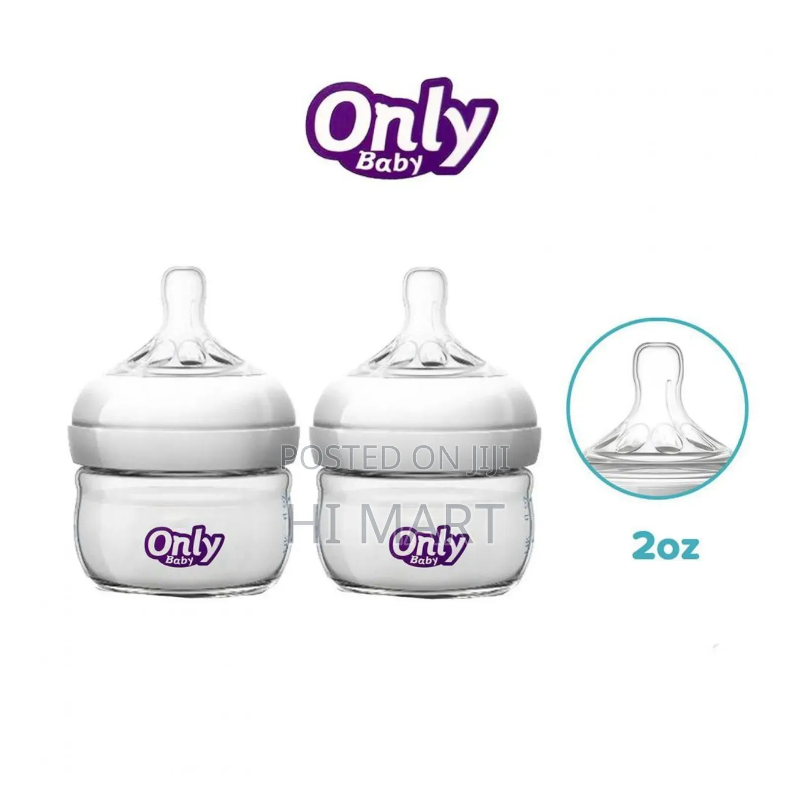 3pcs Only Baby Feeding Bottles