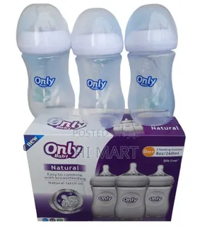 3pcs Only Baby Feeding Bottles