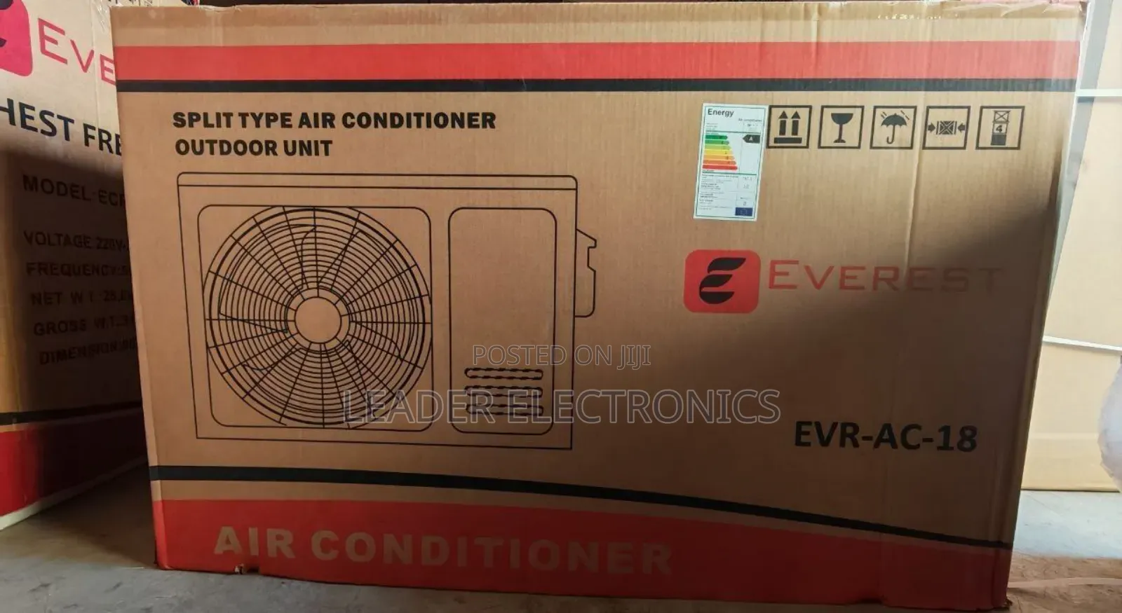 Everest Air Conditioner 18,000 Btu – Powerful Cooling!