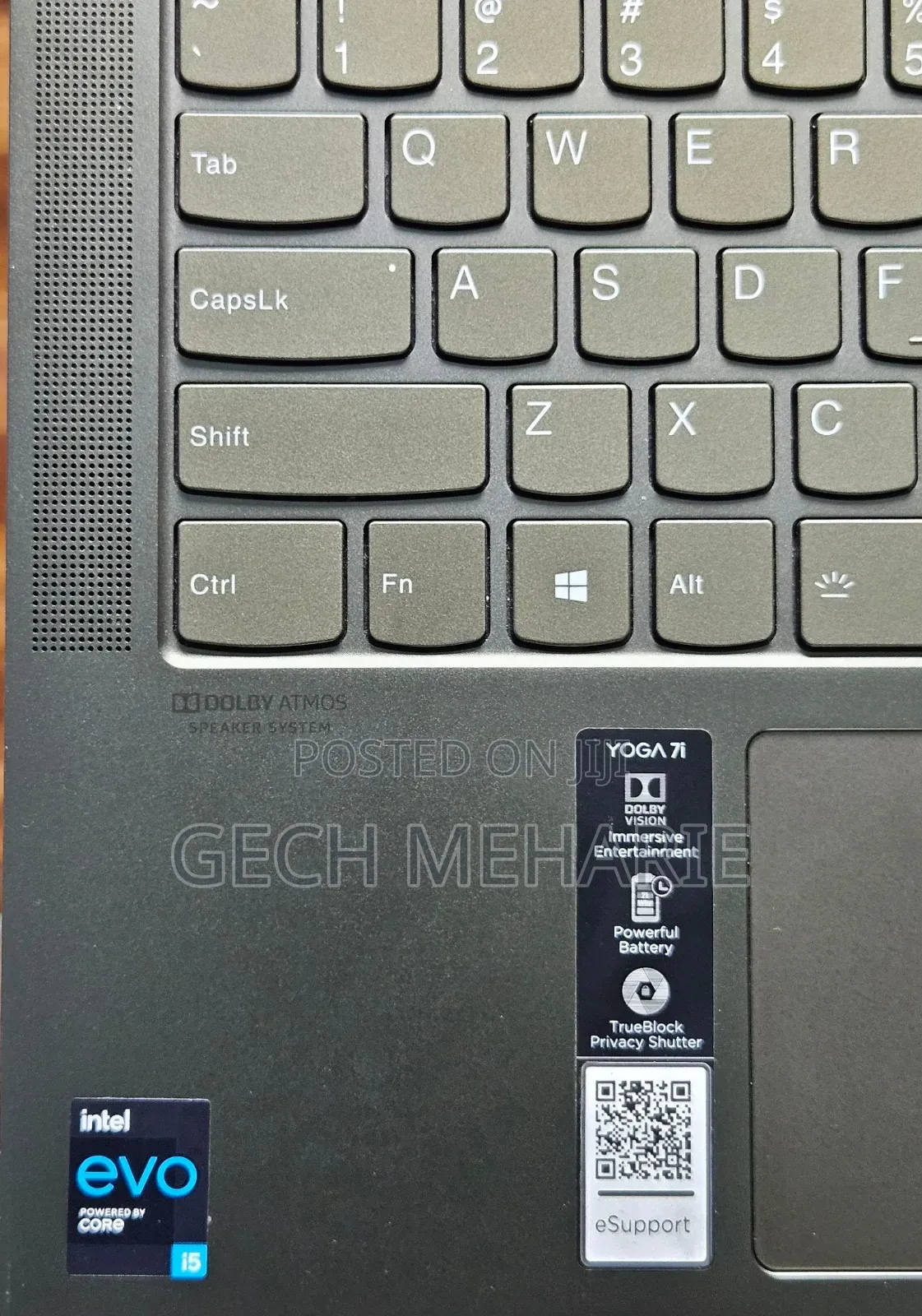 New Laptop Lenovo Yoga 7i 12GB Intel Core I5 SSD 512GB