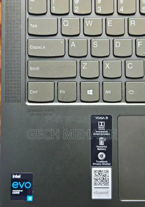 New Laptop Lenovo Yoga 7i 12GB Intel Core I5 SSD 512GB
