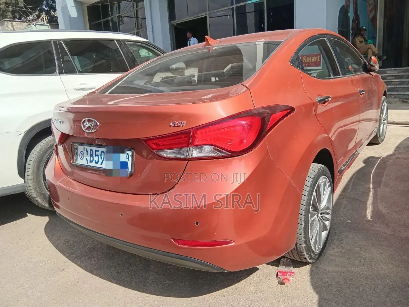Hyundai Avante 2015 Burgundy